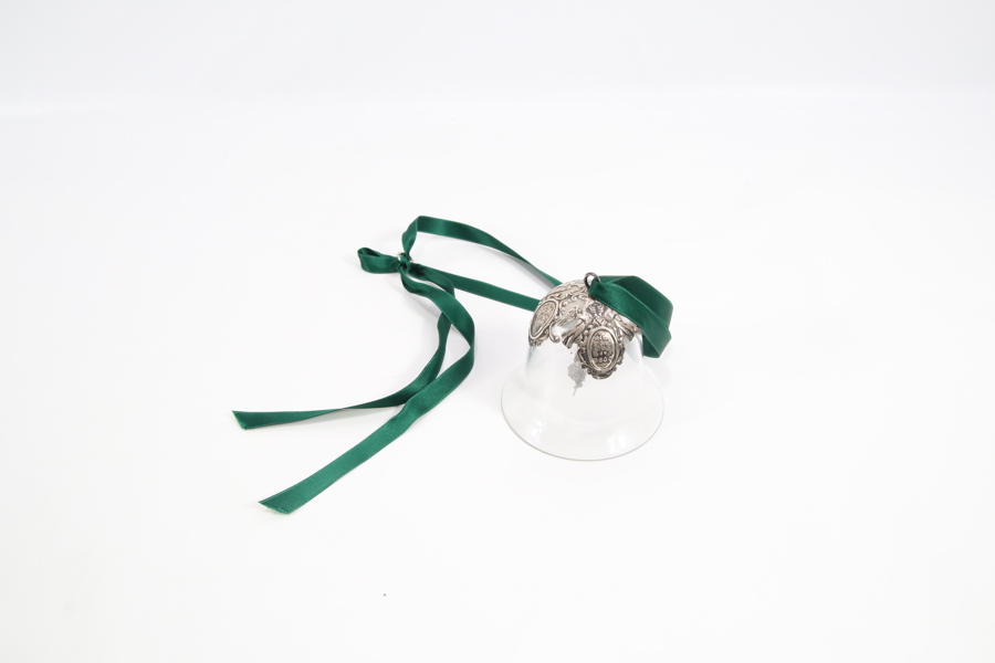 MYLIUS – Juleklokke i sølv og glass 1997
