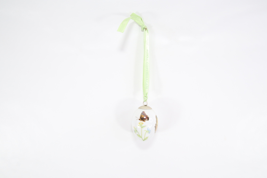 ROYAL COPENHAGEN – Påskeegg med sommerfugl og blomster
