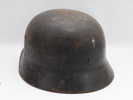 Tysk stålhjelm M40 – original, brukt under 2. verdenskrig