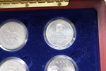 Norges 5-kroners minnemynter – komplett sett i etui
