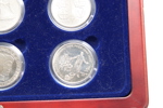 Norges 5-kroners minnemynter – komplett sett i etui
