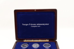 Norges 5-kroners minnemynter – komplett sett 1975–1997
