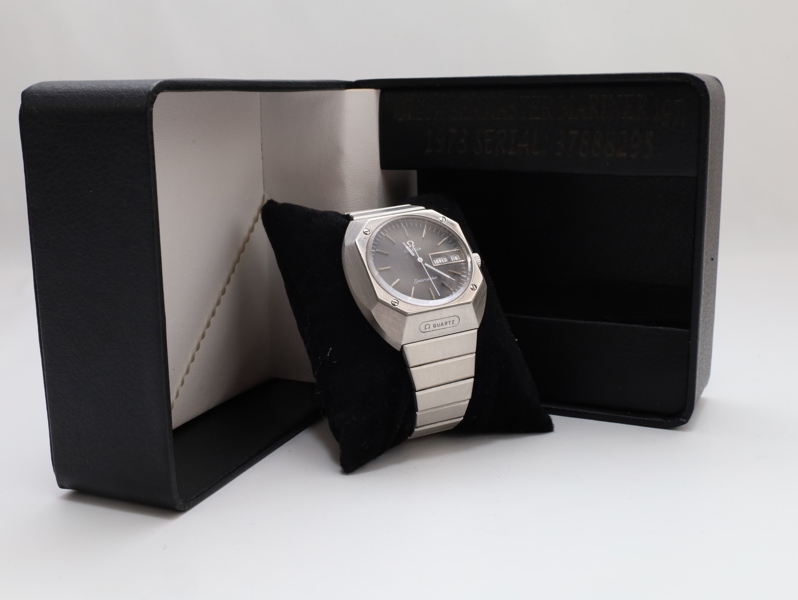 Omega Seamaster Mariner Quartz – 1970-tallsdesign – Sjelden modell i svært pen stand
