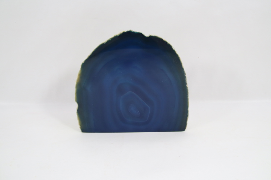 Blå agat dekorstein