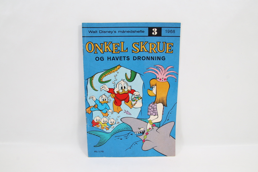 Walt Disney’s Månedshefte Nr. 3 – 1968 – Onkel Skrue og Havets Dronning