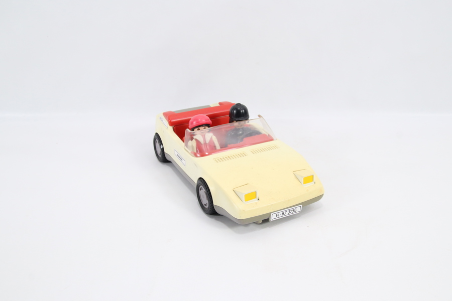 Playmobil sportsbil GSL med to figurer (1987)