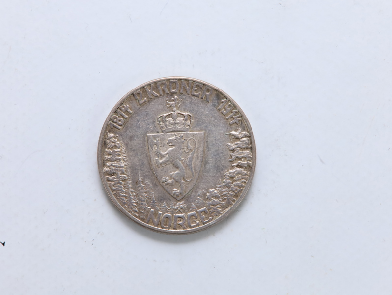Norge – 2 Kroner 1914 – Grunnlovsjubileum – Sølvmynt
