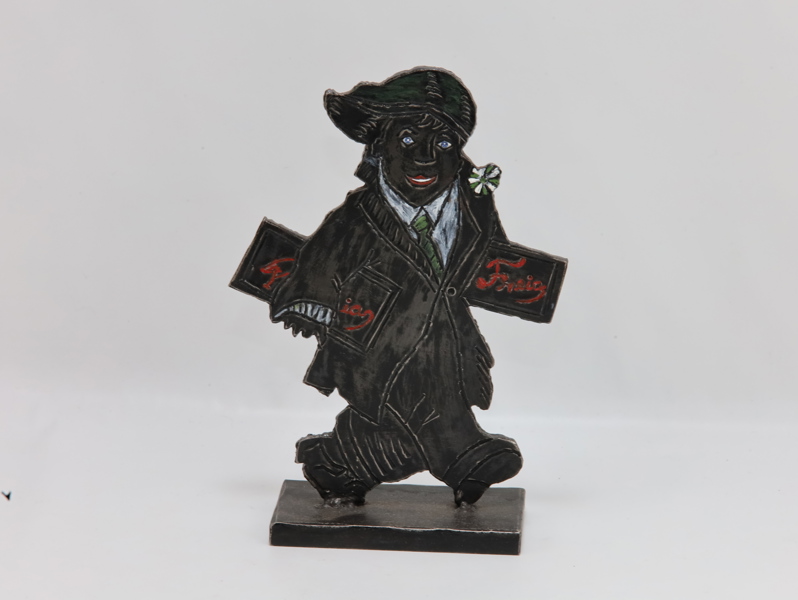 Trond Smed – Freia-figur, håndsmidd jernskulptur (1986)