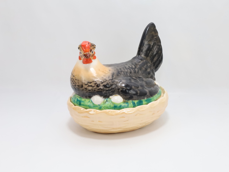 Egersund Fayance – Egghøne / Hønebolle i fajanse