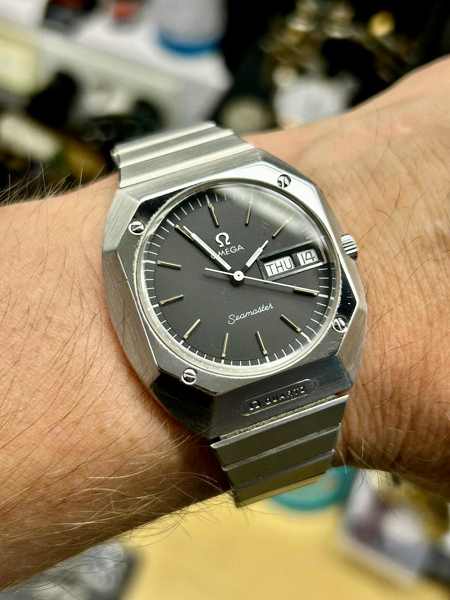 Sjelden Omega Seamaster Mariner Quartz – Unik 70-tallsdesign