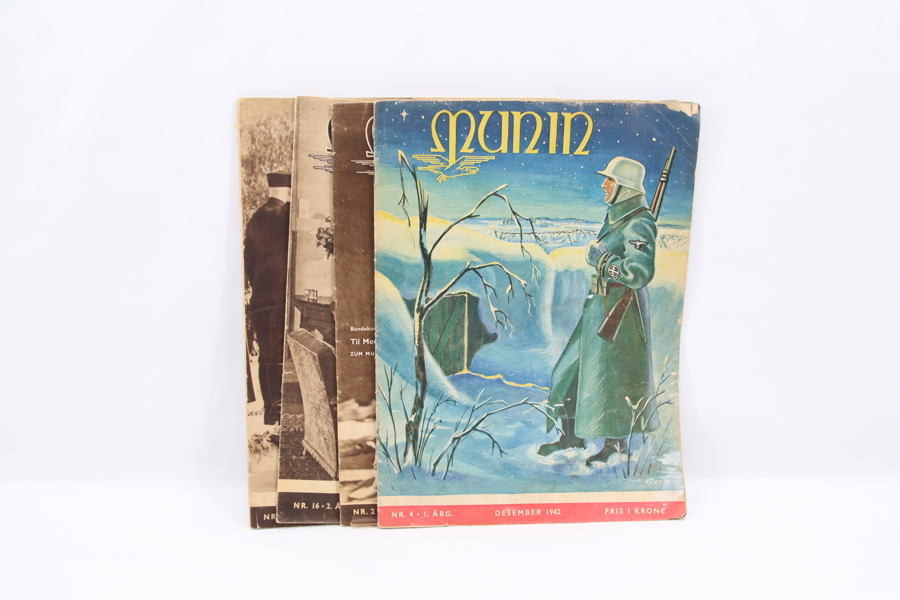 Munin – diverse illustrerte hefter fra krigsårene, 1942–1945
