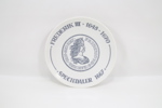 Porsgrund Porselen – veggtallerken «Frederik III / Speciedaler 1667»
