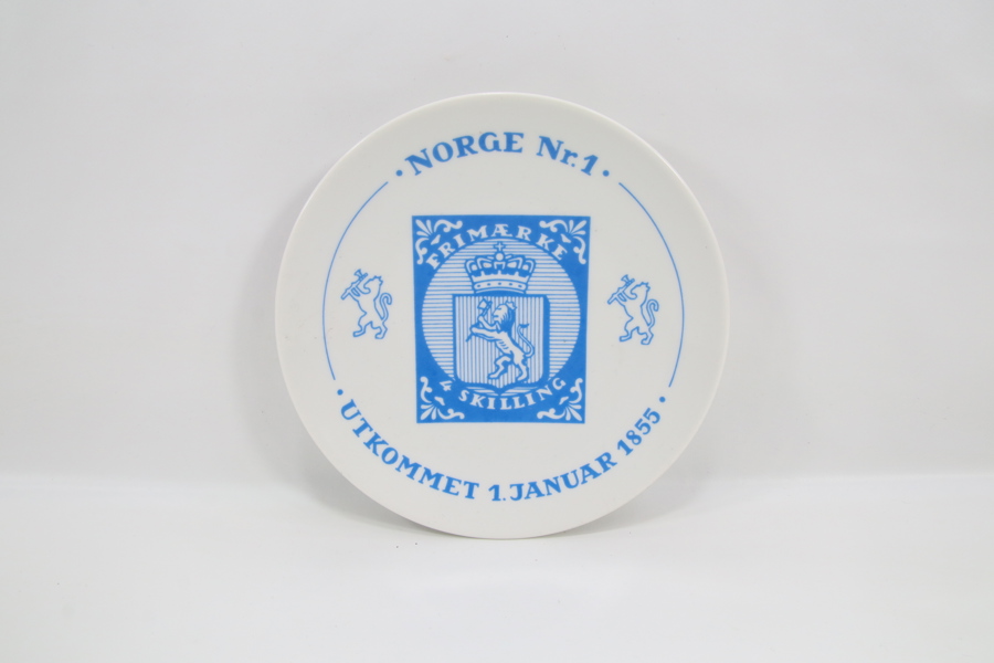 Porsgrund minnetallerken – Norge nr. 1
