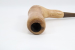 Tobakkspipe med pipehode i tre