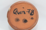 Keramisk kunstobjekt signert Gun 1978
