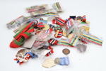 Parti diverse medaljer og merker
