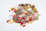 Parti diverse medaljer og merker
