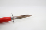 Mora speiderkniv med rød slire
