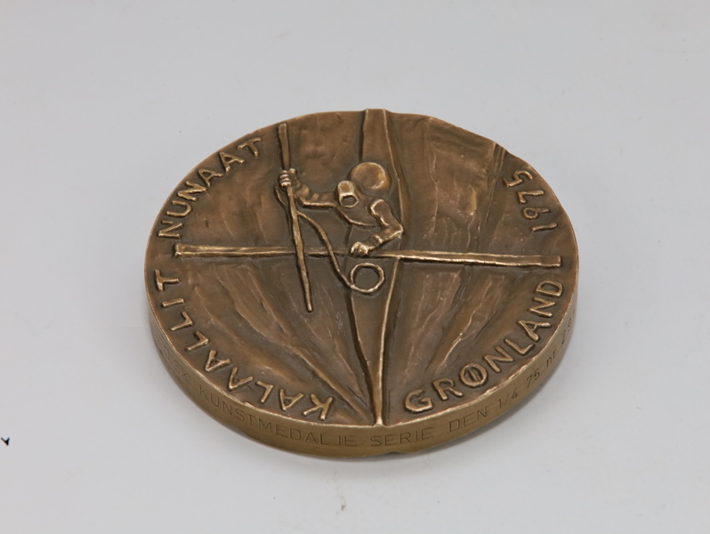 Nordisk kunstmedalje – “Kalaallit Nunaat / Grønland”, bronse, nr. 2951/5000