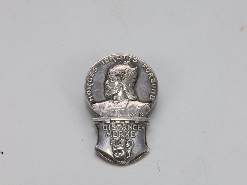 Norges Idrettsforbund – Distance-merke 500 m løp, Oslo 1924
