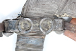 Omani Saidi Khanjar kniv / dagger - Laget med sølv detaljer - 1800 -1900 talls antikk 