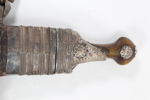 Omani Saidi Khanjar kniv / dagger - Laget med sølv detaljer - 1800 -1900 talls antikk 