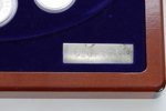 Proof coins of Norway 2006 med medalje i Platina