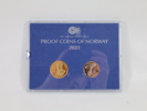 Norsk proofsett 2023 Usirkulert myntsett / Norwegian Coins 2023 Uncirculated Coin Set