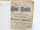 Brochmand, Caspar Eramus bok fra ca 1780 med lær innbinding.