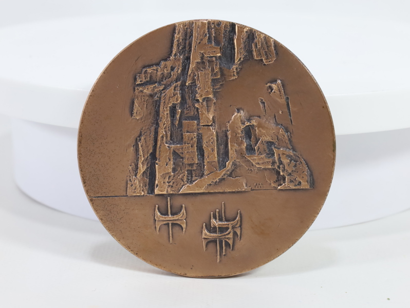 Medalje Norge 1100 år kobber 1972