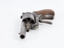 En seksskudds lommerevolver fra 1800-tallet.