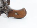 En seksskudds lommerevolver fra 1800-tallet.