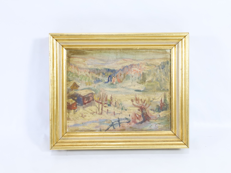 Eldre oljemaleri på plate